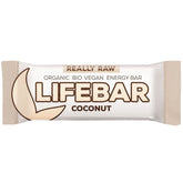 Barretta di cocco crudo BIO 47 g senza glutine - LIFEFOOD
